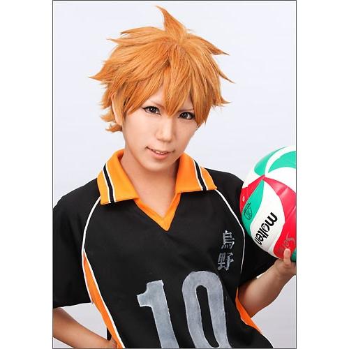 ハイキュー!! 日向 翔陽 風 ウィッグ コスプレウィッグ キャラウィッグ 