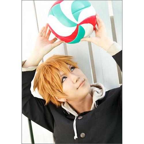 ハイキュー!! 日向 翔陽 風 ウィッグ コスプレウィッグ キャラ ハイキュー!! 日向 翔陽 風 ウィッグ コスプレウィッグ キャラ