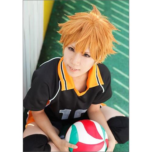 ハイキュー!! 日向 翔陽 風 ウィッグ コスプレウィッグ キャラ ハイキュー!! 日向 翔陽 風 ウィッグ コスプレウィッグ キャラ