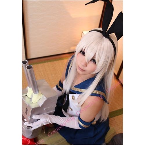 艦隊これくしょん 島風 風 ウィッグ コスプレウィッグ キャラ 艦隊これくしょん 島風 風 ウィッグ コスプレウィッグ キャラ