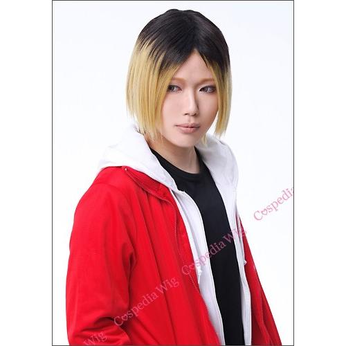 ハイキュー!! 孤爪 研磨 風 ウィッグ コスプレウィッグ キャラ