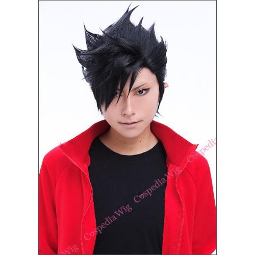 ハイキュー 黒尾 鉄朗 風 ウィッグ キャラウィッグ セット済み
