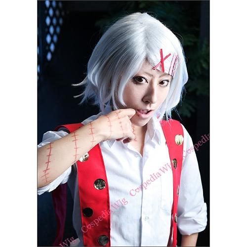 爆熱 東京喰種 トーキョーグール 鈴屋什造 風 ウィッグ キャラウィッグ コスプレウィッグ フルウィッグ コスプレ 耐熱 圧倒的高評価 Ggjapan Jp
