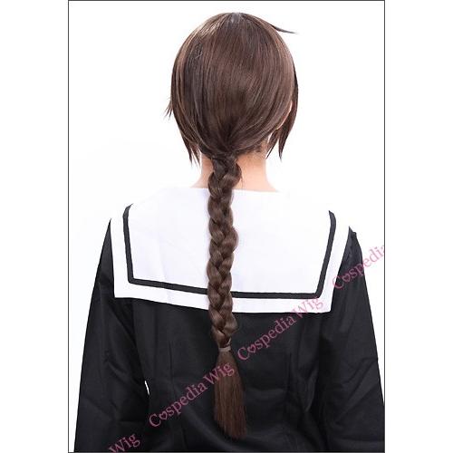 デュラララ 折原 舞流 風 ウィッグ コスプレウィッグ キャラウィッグ 美容師 セット済み カット済み 人気新品入荷