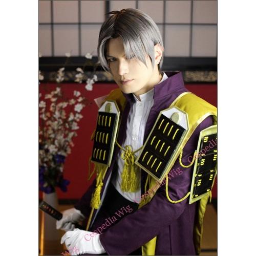 刀剣乱舞 へし切長谷部 風 ウィッグ コスプレウィッグ キャラウィッグ 
