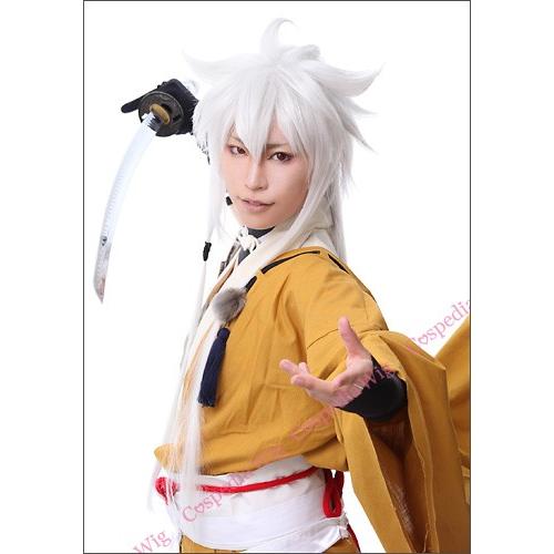 刀剣乱舞 小狐丸 風 ウィッグ コスプレウィッグ キャラウィッグ 刀剣乱舞 小狐丸 風 ウィッグ コスプレウィッグ キャラウィッグ
