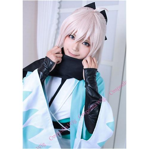 Fate Grand Order 沖田総司 風 ウィッグ コスプレウィッグ Fate Grand Order 沖田総司 風 ウィッグ コスプレウィッグ