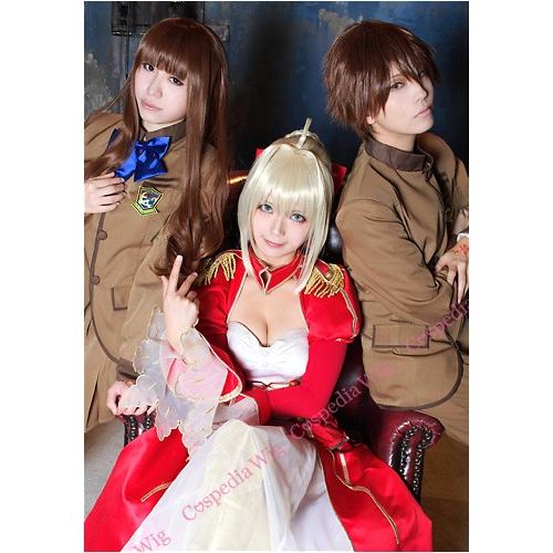 Fate EXTRA ネロ・クラウディウス 風 ウィッグ コスプレウィッグ Fate EXTRA ネロ・クラウディウス 風 ウィッグ コスプレウィッグ