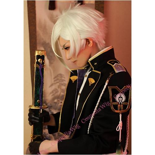 刀剣乱舞 膝丸 風 ウィッグ コスプレウィッグ キャラウィッグ 刀剣乱舞 膝丸 風 ウィッグ コスプレウィッグ キャラウィッグ