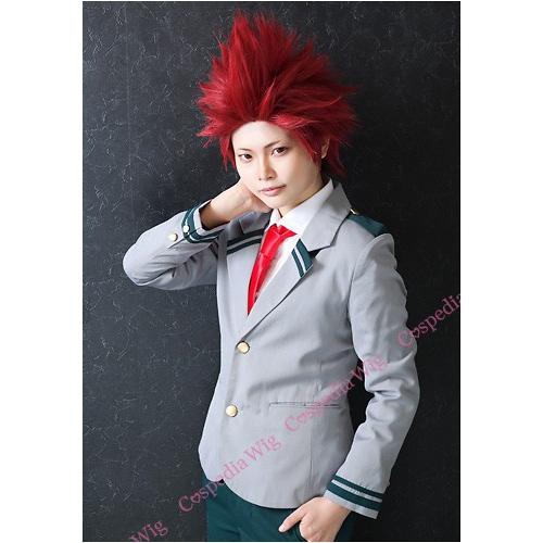 僕のヒーローアカデミア 切島鋭児郎 風 ウィッグ コスプレ