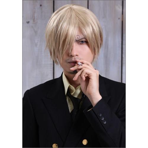 One Piece サンジ 風 ウィッグ コスプレウィッグ キャラウィッグ セット済み カット済み 848 ヴィネットウィッグ 通販 Yahoo ショッピング