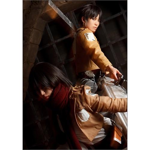 Amazon.co.jp: [Acosdary] コスプレ衣装 進撃の巨人 ミカサ