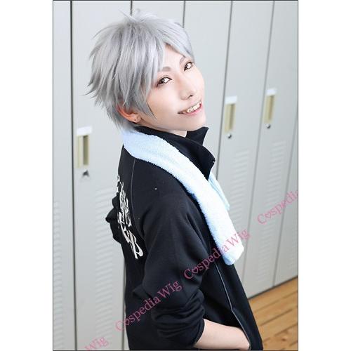 ハイキュー!! 菅原 孝支 風 ウィッグ コスプレウィッグ キャラ