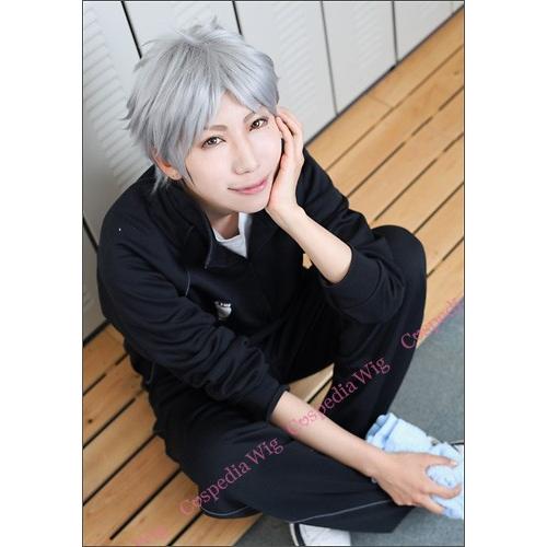 ハイキュー!! 菅原 孝支 風 ウィッグ コスプレウィッグ キャラ ハイキュー!! 菅原 孝支 風 ウィッグ コスプレウィッグ キャラ