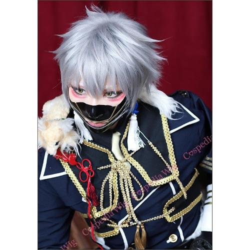 刀剣乱舞 鳴狐 風 ウィッグ コスプレウィッグ キャラウィッグ 刀剣乱舞 鳴狐 風 ウィッグ コスプレウィッグ キャラウィッグ