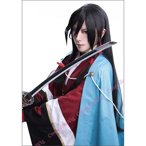刀剣乱舞 和泉守兼定 風 ウィッグ コスプレウィッグ キャラ 刀剣乱舞 和泉守兼定 風 ウィッグ コスプレウィッグ キャラ
