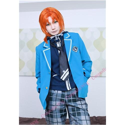 あんさんぶるスターズ! 月永レオ 風 ウィッグ コスプレウィッグ あんさんぶるスターズ! 月永レオ 風 ウィッグ コスプレウィッグ