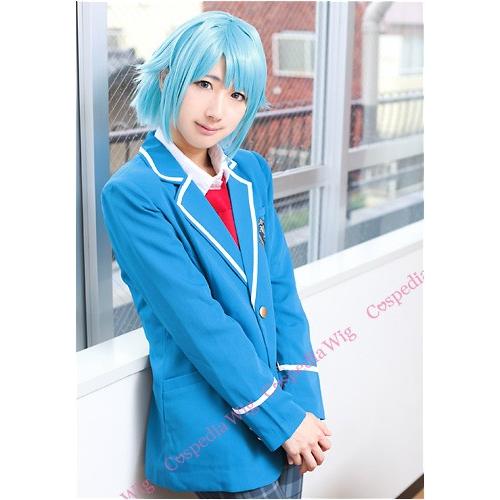あんさんぶるスターズ! 紫之創 風 ウィッグ コスプレウィッグ あんさんぶるスターズ! 紫之創 風 ウィッグ コスプレウィッグ