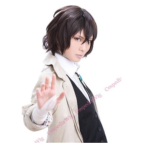 文豪ストレイドッグス 太宰治 風 ウィッグ コスプレウィッグ 文豪ストレイドッグス 太宰治 風 ウィッグ コスプレウィッグ