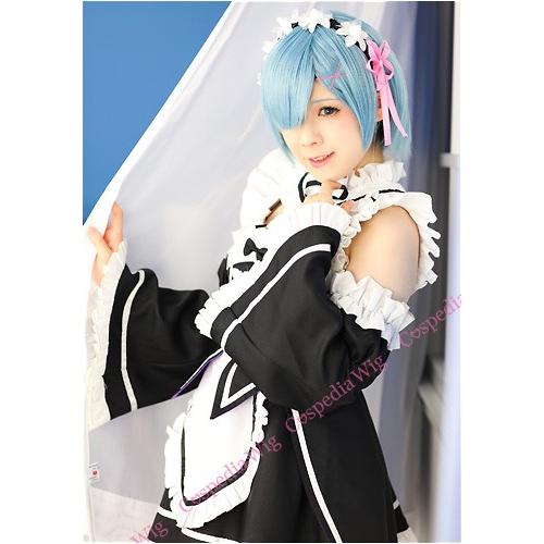 Re:ゼロから始める異世界生活 レム 風 ウィッグ コスプレ Re:ゼロから始める異世界生活 レム 風 ウィッグ コスプレ