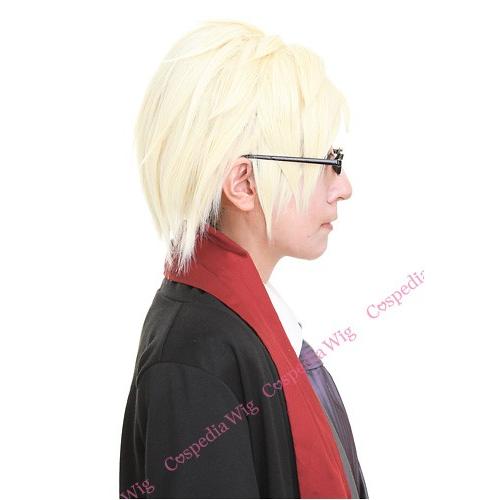 A3! 古市左京 風 ウィッグ コスプレウィッグ キャラウィッグ 美容師 セット済み カット済み｜vignette-wig｜06