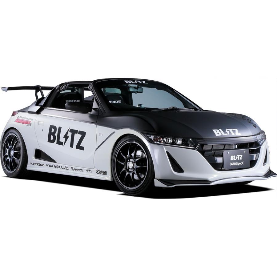 【BLITZ/ブリッツ】 AERO SPEED (エアロスピード) R-Concept GTウイング スタンダード カーボン 車検対応品 ホンダ S660 JW5 [60232] | BLITZ | 01