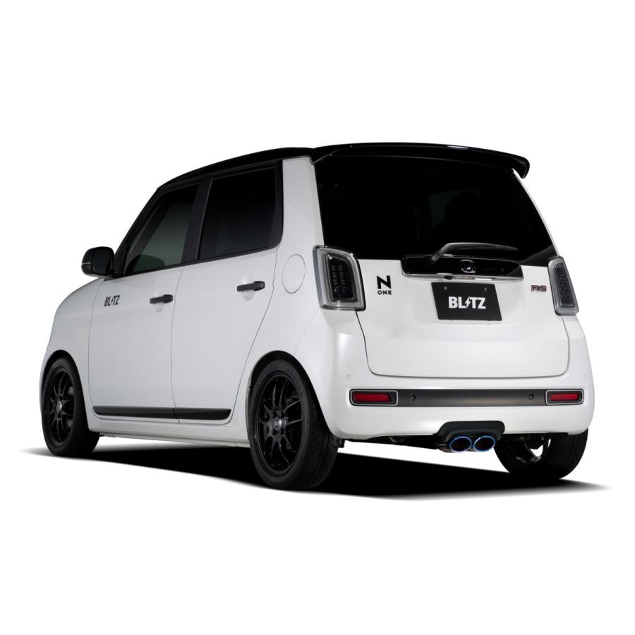 【BLITZ/ブリッツ】 AERO SPEED (エアロスピード) R-Concept マフラーガーニッシュ CARBON (MUFFLER GARNISH CARBON) N-ONE JG3 [60412] | BLITZ | 01
