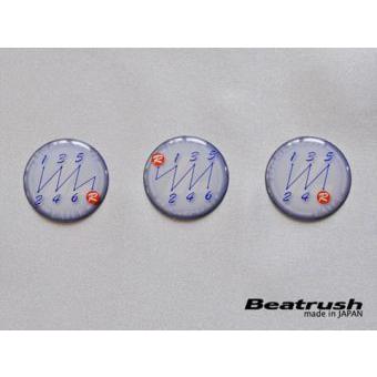【LAILE/レイル】 Beatrush アルミ・シフトノブ Type-E M10×1.5P φ34mm Titan-Gold [A91015AG-E] | LAILE | 02
