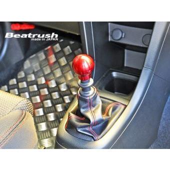 【LAILE/レイル】 Beatrush シフトノブ Type-Q45BR M12×1.25P φ45mm アルミ/Red 86/BRZ/WRX STi/スイフトスポーツ [A91212AR-QBR]｜vigoras3