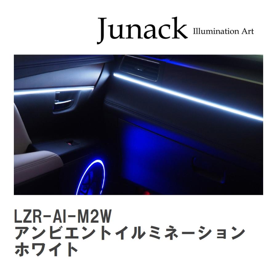 【Junack/ジュナック】 LEDZARD リ・ザード アンビエントイルミネーション for ダッシュボード デリカD5 ホワイト CV1W型 [LZR-AI-M2W] | Junack