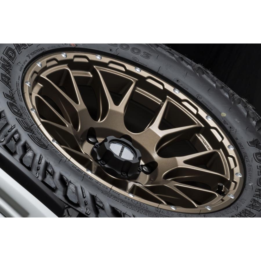 【WEDS】 アルミホイール 4本セット MUD VANCE 08 15X6.0 +00 5穴 P.C.D.139.7 マットブロンズ [0041138x4]の画像