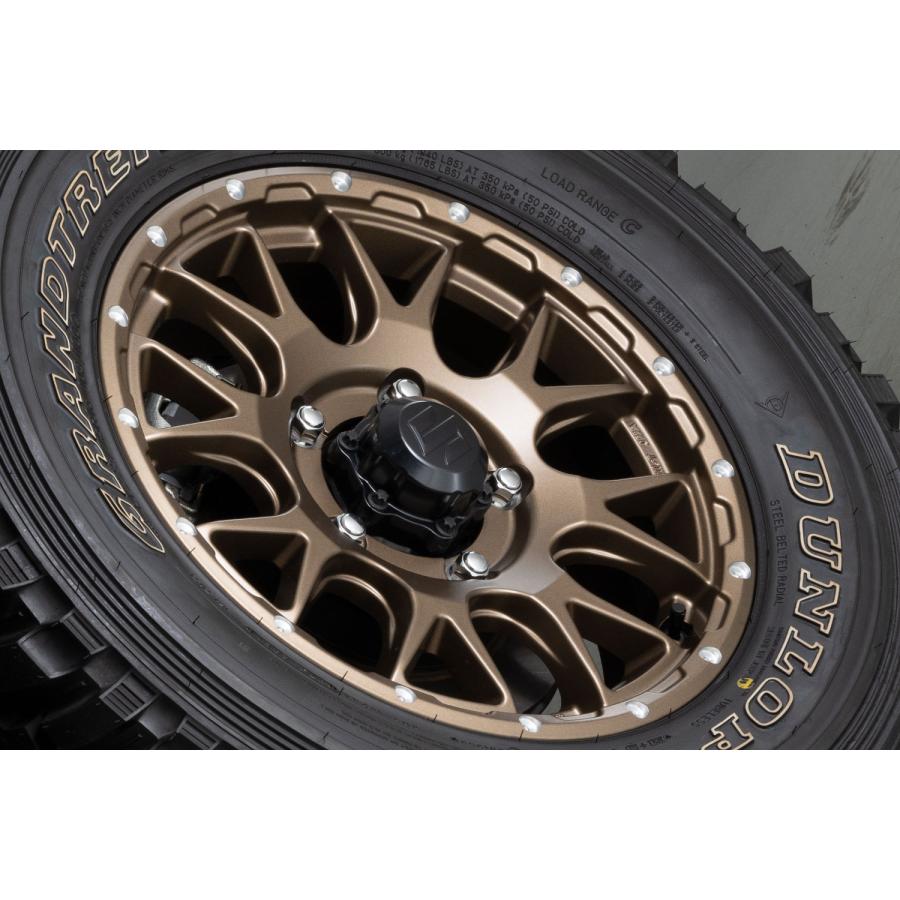 【WEDS】 アルミホイール 4本セット MUD VANCE 08 17X8.5 +00 6穴 P.C.D.139.7 マットブロンズ [0041146x4]の画像