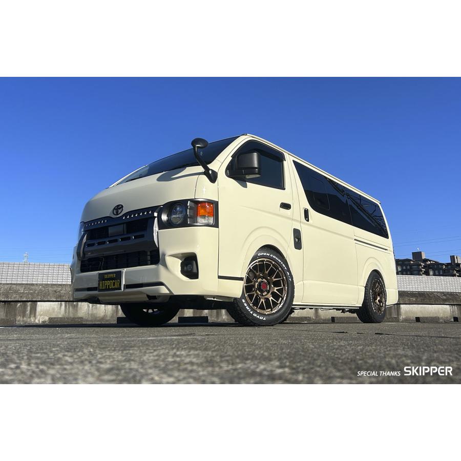 【WEDS】 アルミホイール 4本セット MUD VANCE 08 17X8.5 +00 6穴 P.C.D.139.7 マットブロンズ [0041146x4]の画像