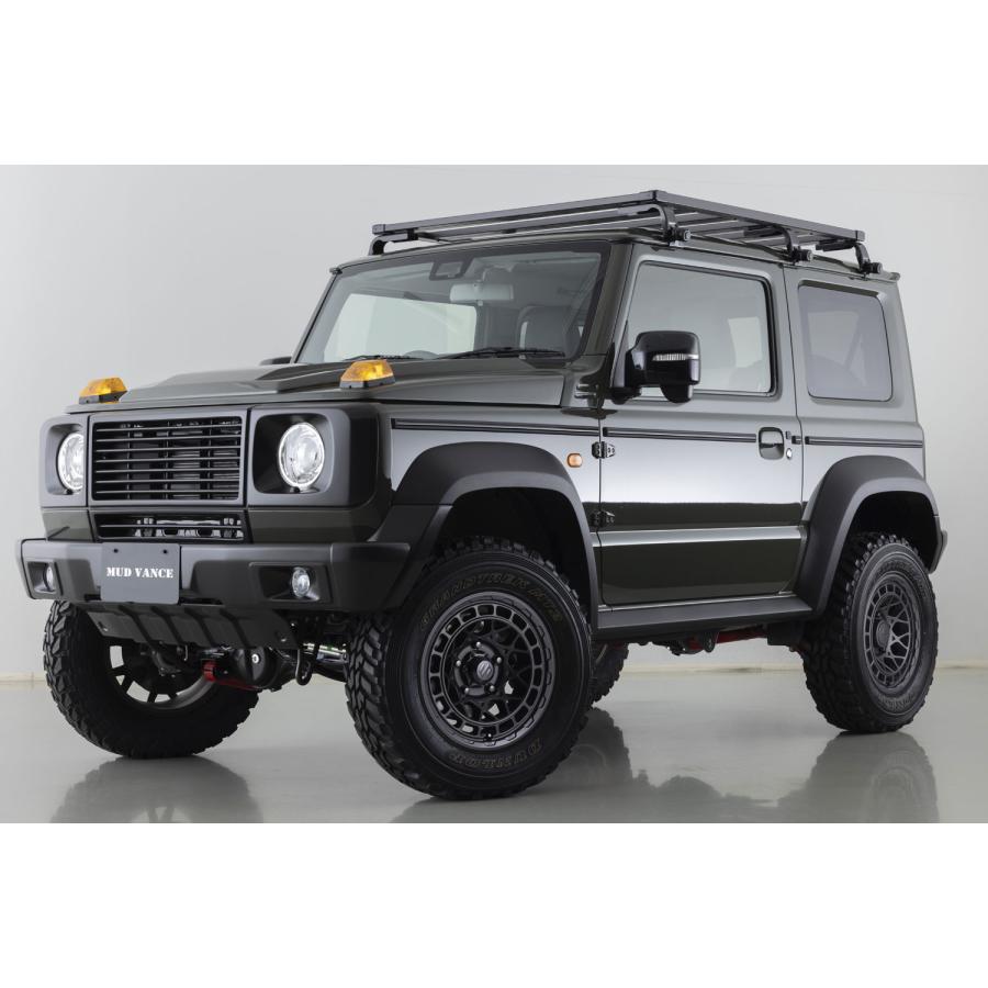 【WEDS】 アルミホイール 4本セット MUD VANCE X-M 16X6.0 -05 5穴 P.C.D.139.7 フルマットブラック [0041565x4]_3