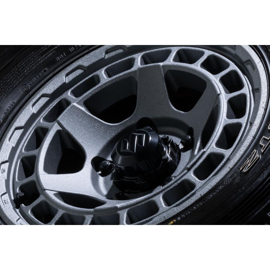 【WEDS】 アルミホイール 4本セット MUD VANCE X-S 15X6.0 +00 5穴 P.C.D.139.7 フリントグレイ [0041610x4]の画像