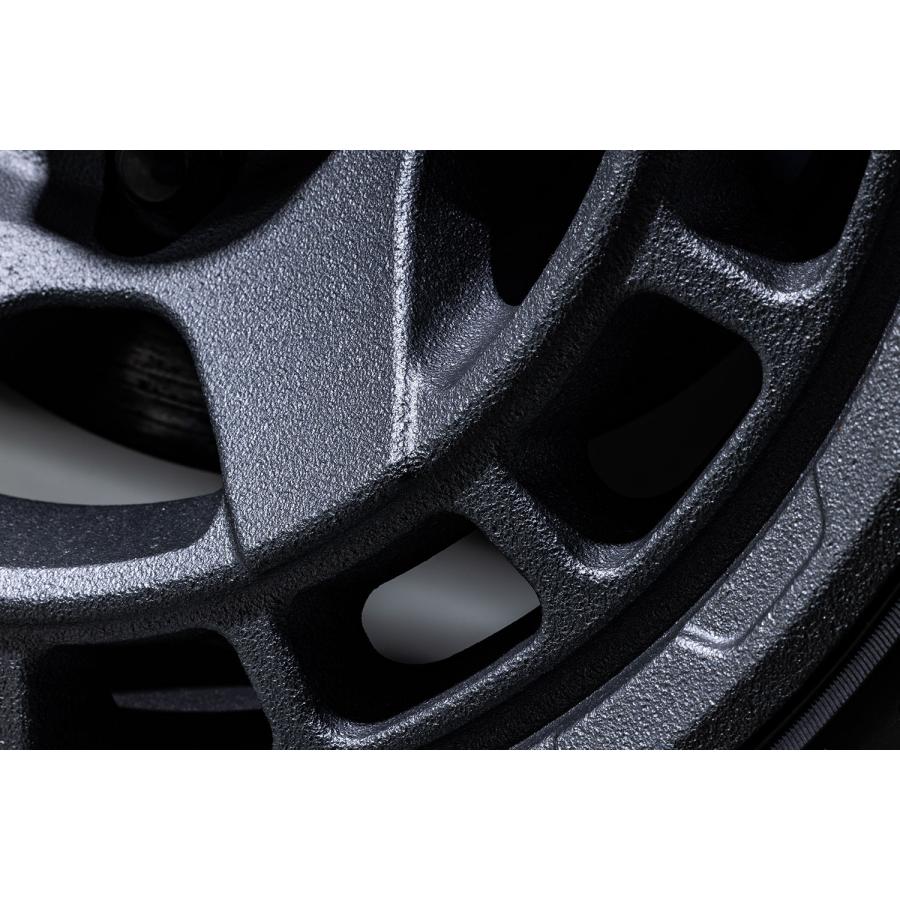 【WEDS】 アルミホイール 4本セット MUD VANCE X-S 15X6.0 +00 5穴 P.C.D.139.7 フリントグレイ [0041610x4]の画像