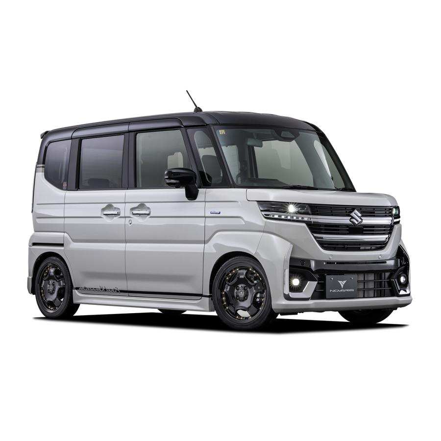 【WEDS】 アルミホイール 4本セット NOVARIS ASSETE D1 16X5.0 +45 4穴 P.C.D.100 ガンメタ/リムポリッシュ [0041858x4]の画像