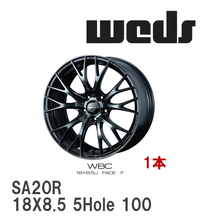 WEDS（ウェッズ） 【WEDS】 アルミホイール 1本 WedsSport SA-20R 18X8