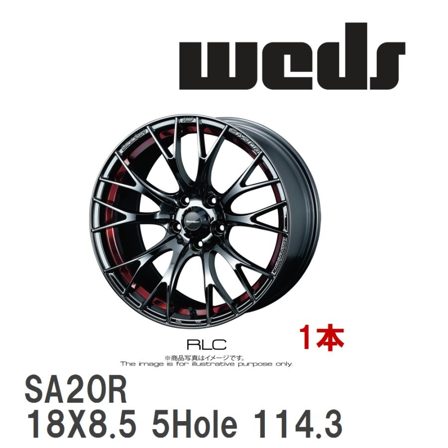 WEDS（ウェッズ） 【WEDS】 アルミホイール 1本 WedsSport SA-20R 18X8