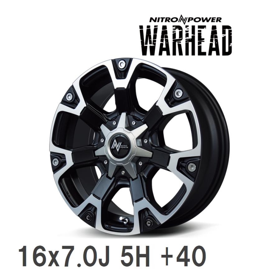 マルカサービス 【MID/マルカサービス】 NITRO POWER WARHEAD 16x7.0J 