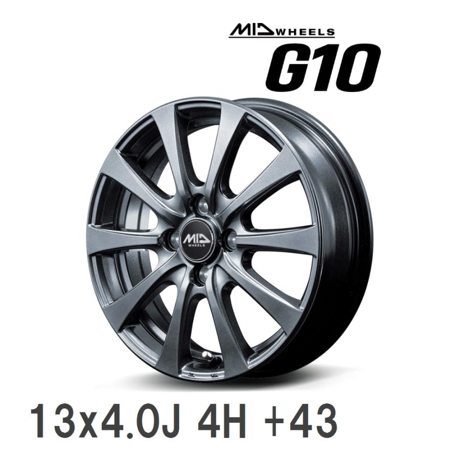 マルカサービス 【MID/マルカサービス】 EUROSPEED G10 13x4.0J +43 