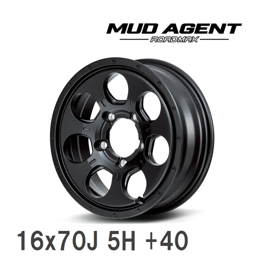 マルカサービス 【MID/マルカサービス】 ROADMAX MUD AGENT 16x7.0J +