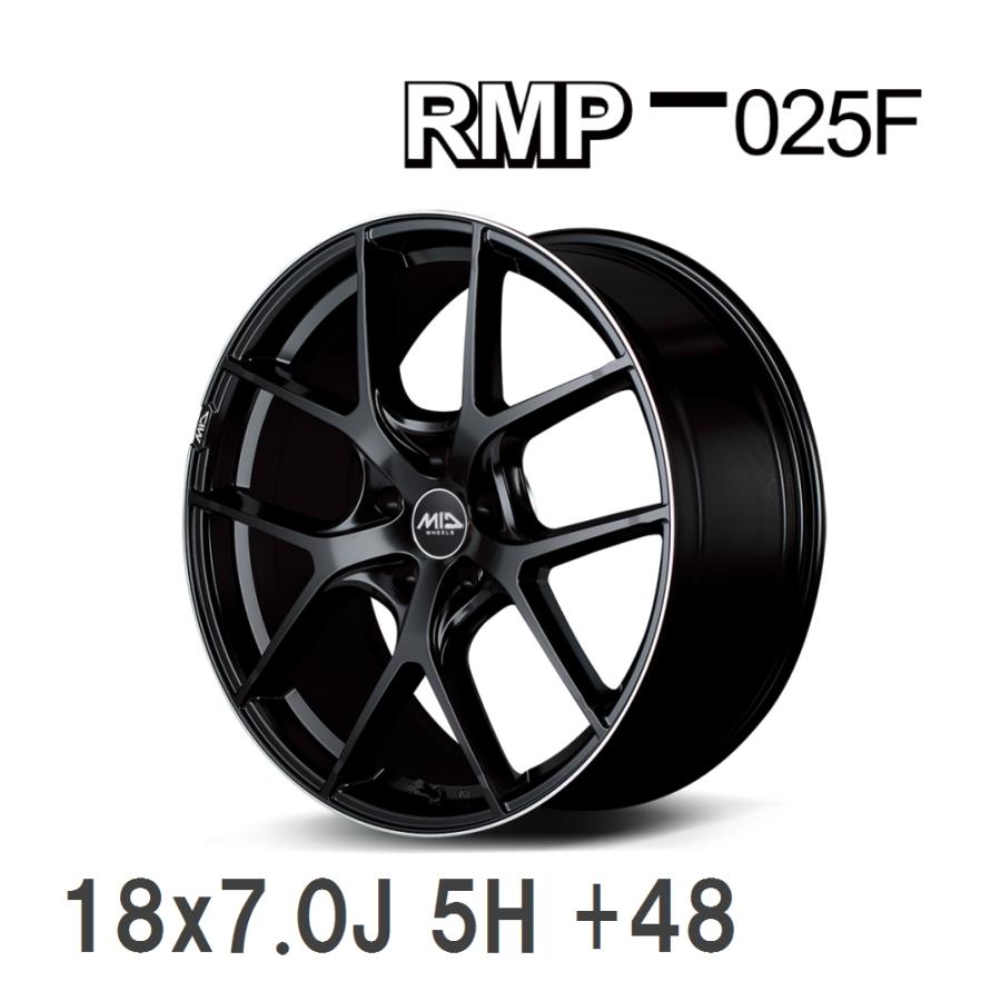 マルカサービス 【MID/マルカサービス】 RMP 025F 18x7.0J +48 114 5H 