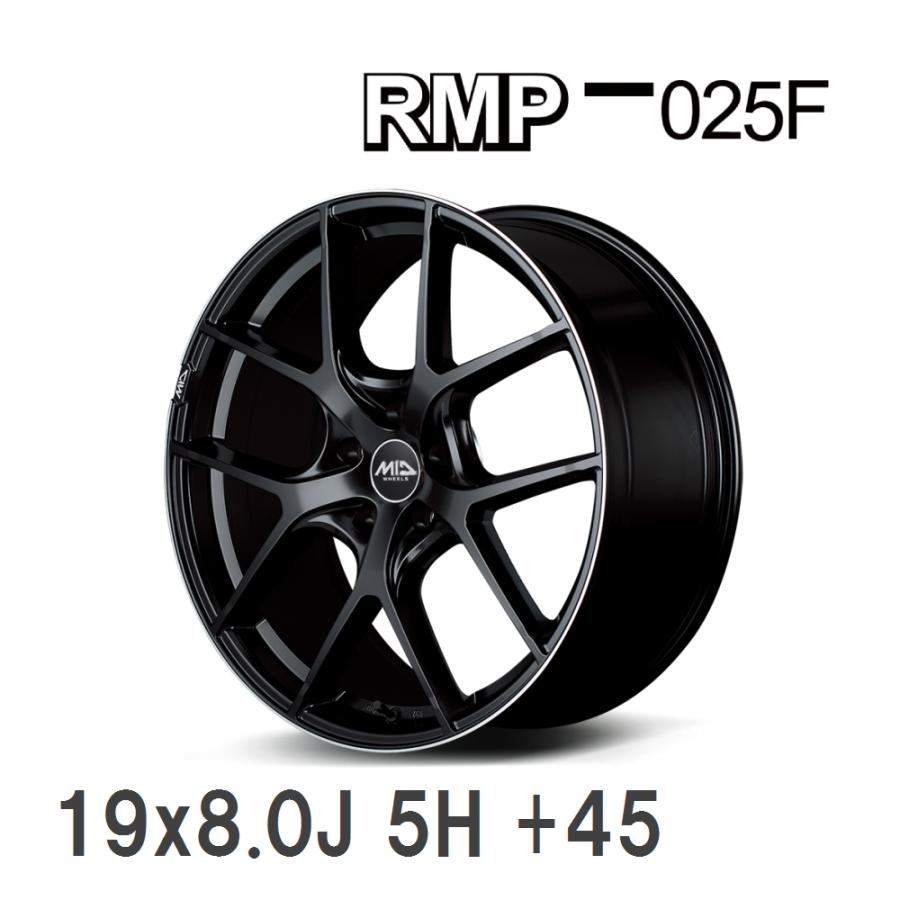マルカ　RMP025F 19インチ8j マルカサービス 【MID/マルカサービス】 RMP 025F 19x8.0J +45 114 5H