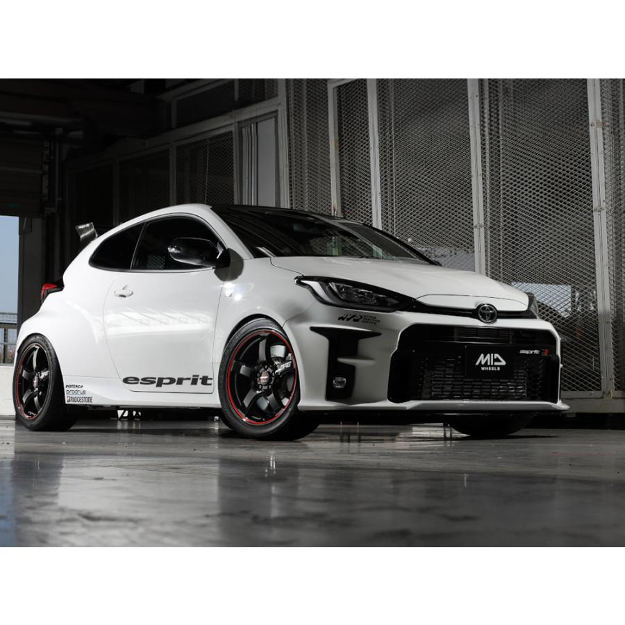 マルカサービス 【MID/マルカサービス】 RMP Racing R50 18x8.5J +45 120 5H ブラック/リムレッドライン ...