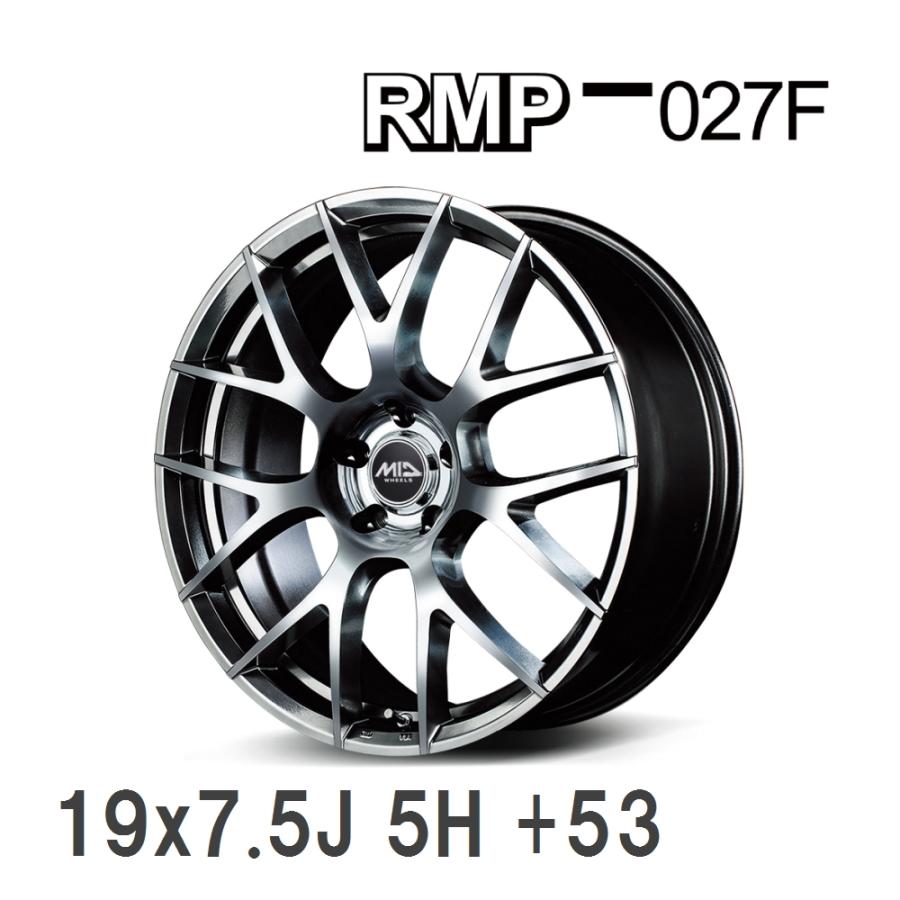 マルカサービス 【MID/マルカサービス】 RMP 027F 19x7.5J +53 114 5H 