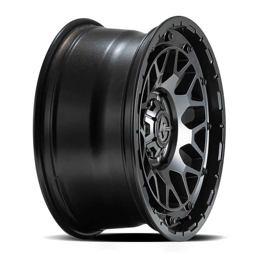 【MID/マルカサービス】 NITRO POWER M29 STINGER 16x65J +38 139 6H バレルブラック アルミホイール 4本セット_4