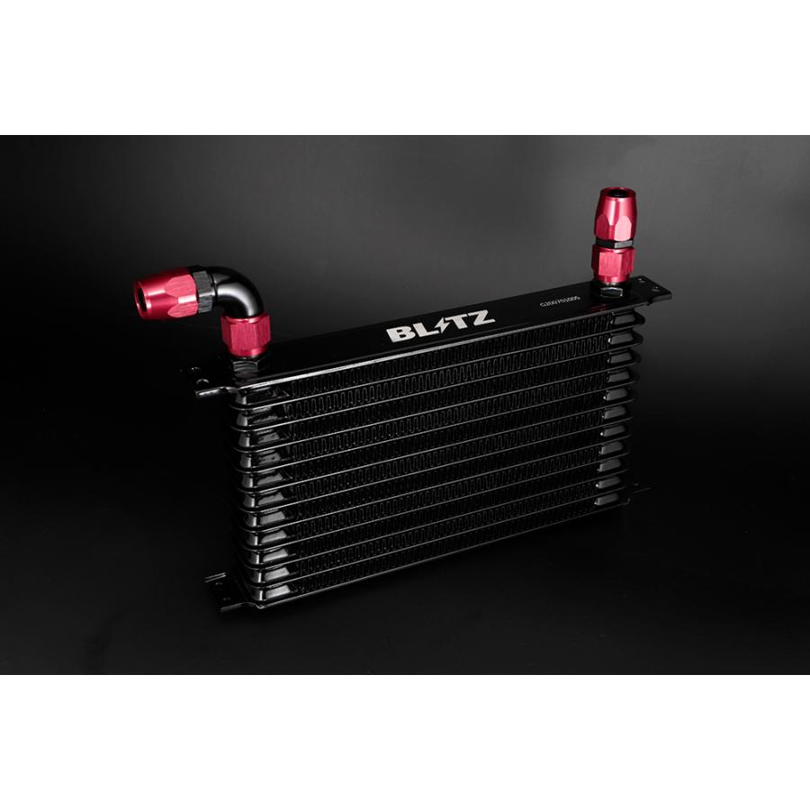 【BLITZ/ブリッツ】 ATF COOLER KIT BR 汎用キット Type-E 230×173×50 - 12 フィッティング:90°-90° [10437] | BLITZ | 01
