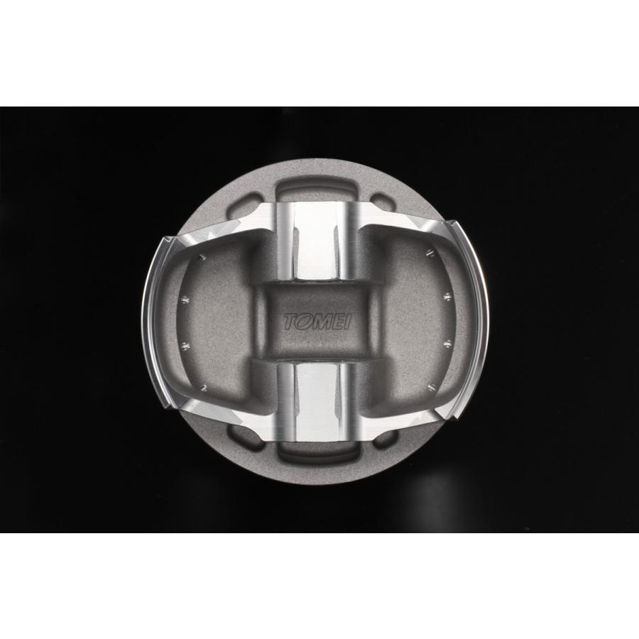 【TOMEI/東名】 PISTON PISTON KIT EJ25/EJ26 99.75mm SUBARU EJ25/26 鍛造ピストンキット [1182997312