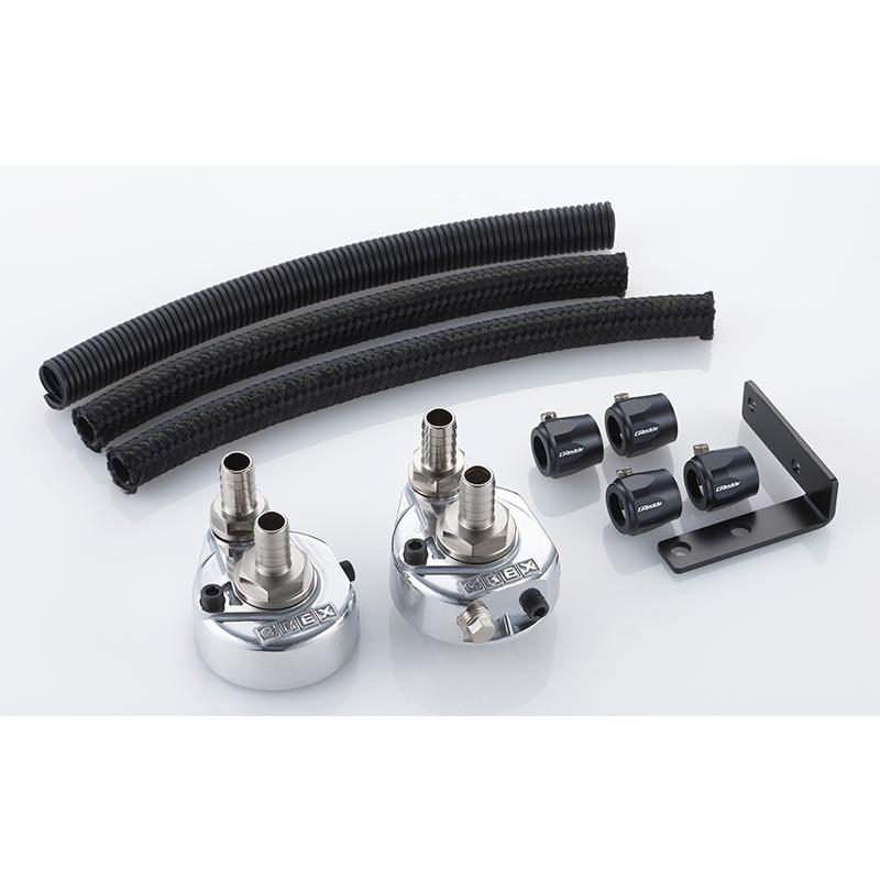 コペン l880k オイルクーラー オイルフィルター移動キット 油温計